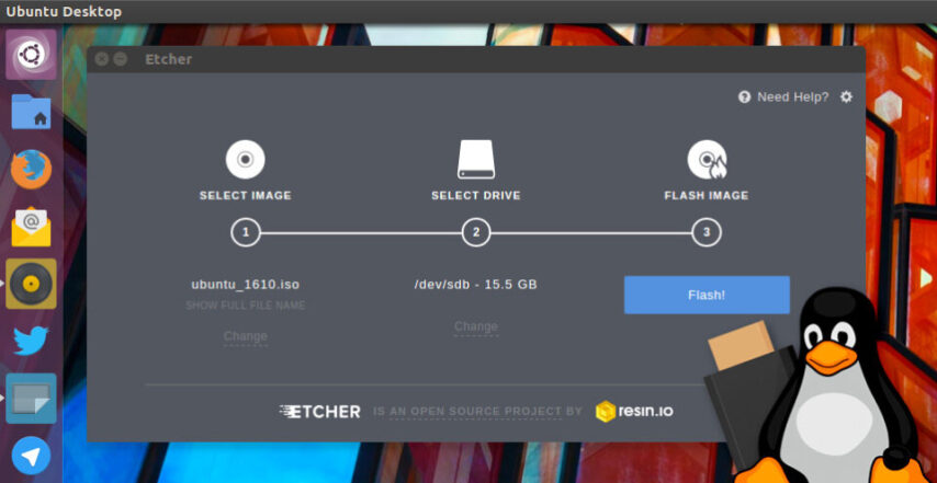 Cara Membuat Bootable USB Linux Menggunakan Rufus atau Etcher!